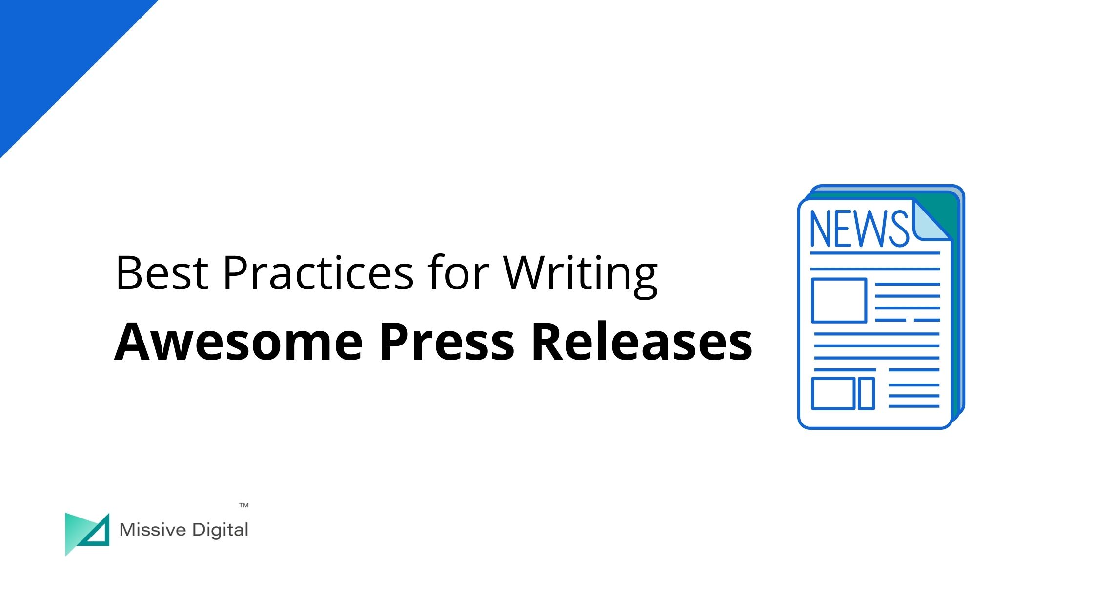 Press Release Best Practices