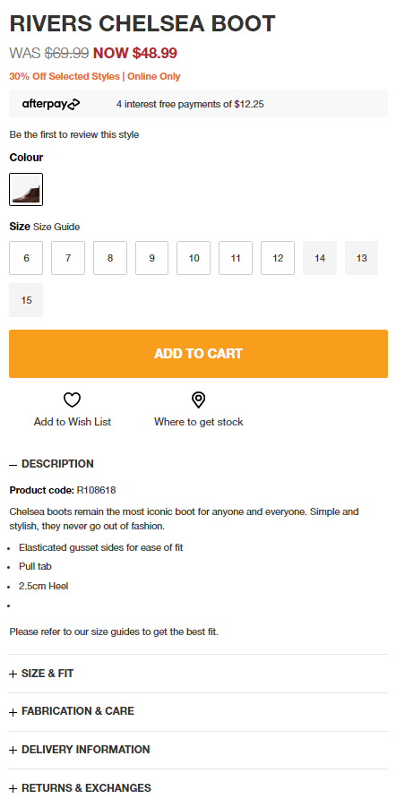 text based product descriptions seo