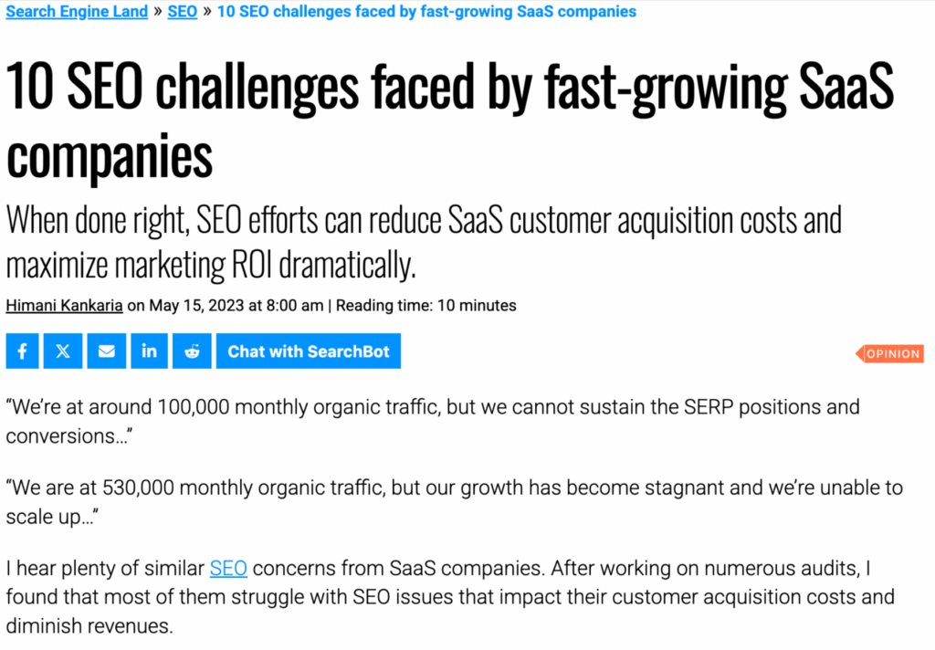 10 seo challenges search engine land