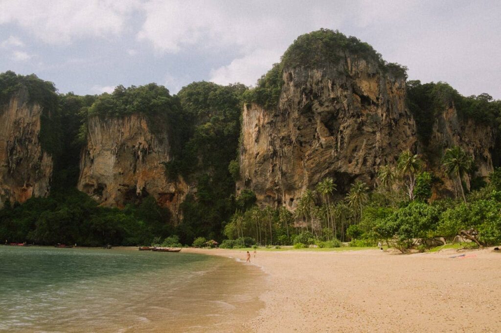 Clean beach in Thailand